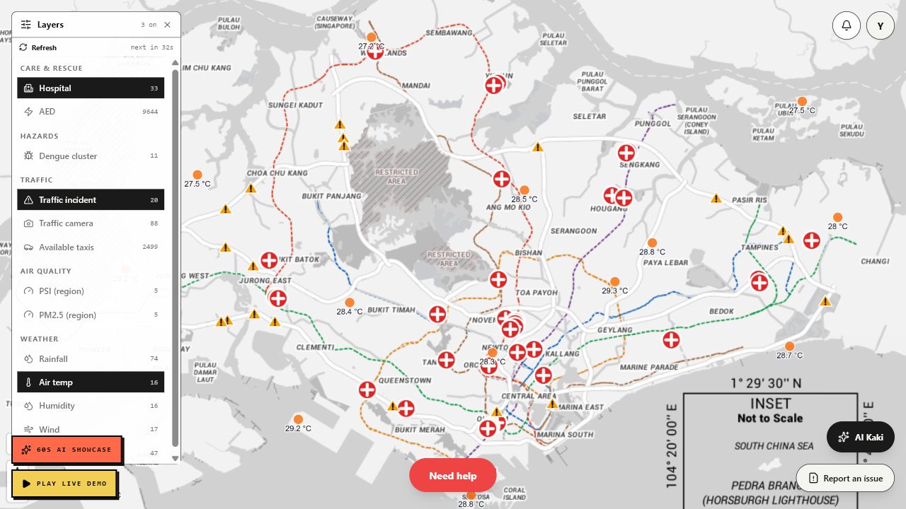 Kampung Kaki citizen map