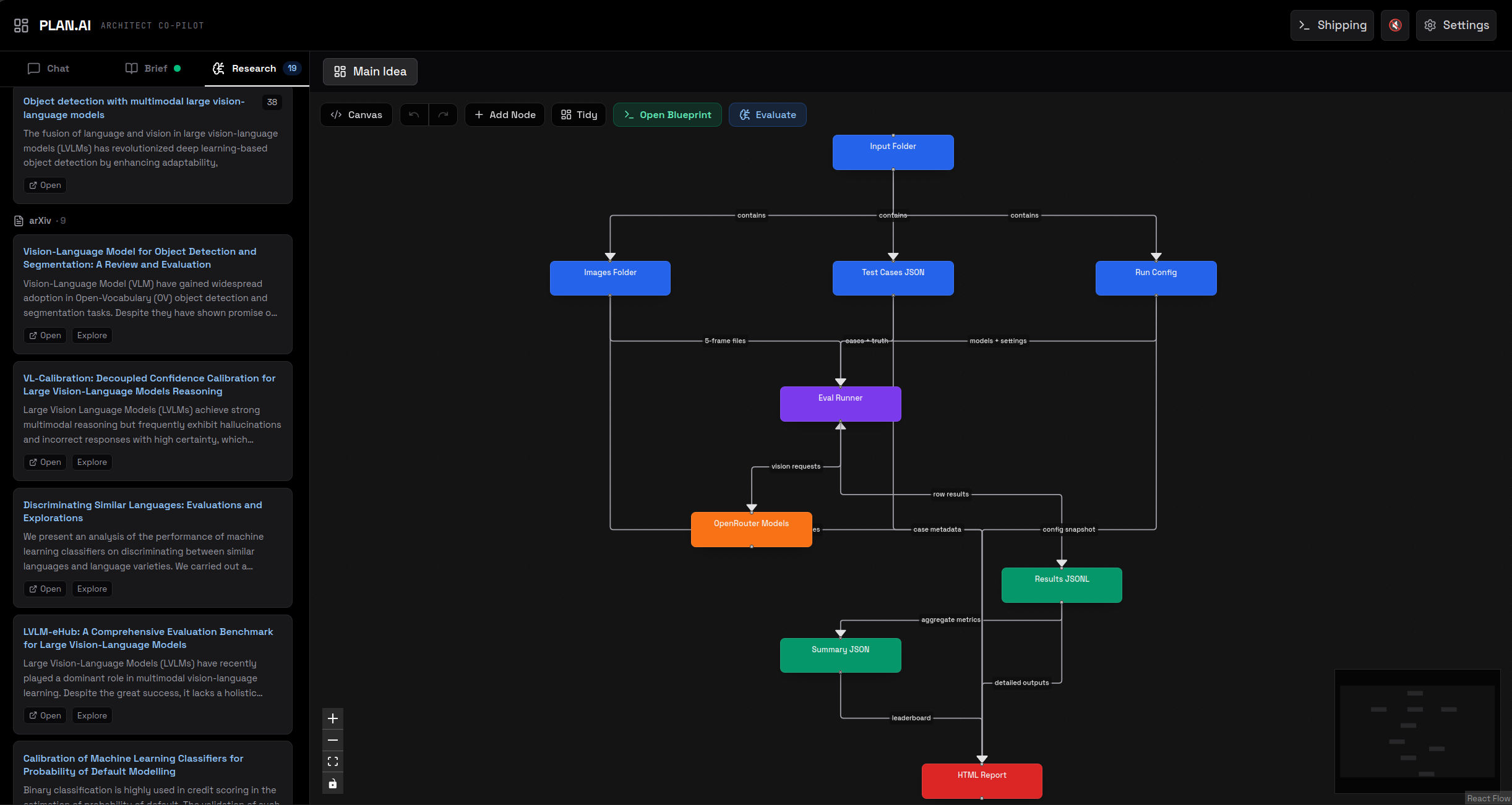 PLAN.AI workspace — deep-research run